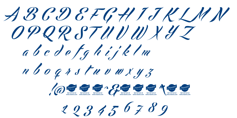 Echinos Park Script font