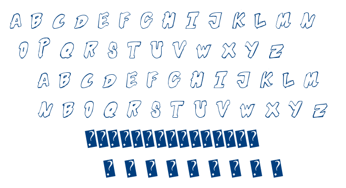 Futuristic Outline font