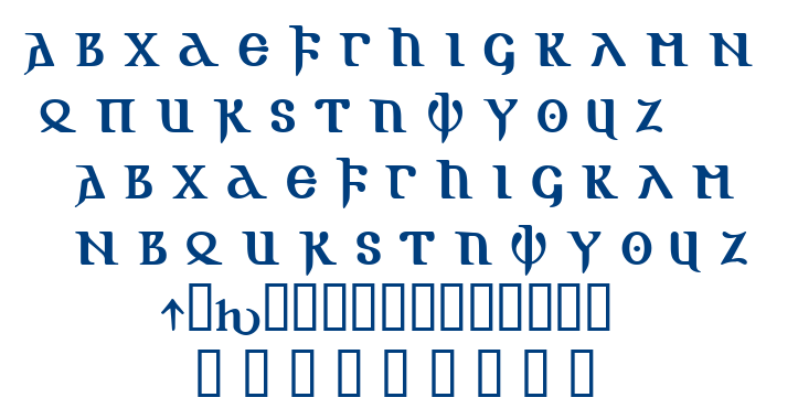 Gotic Aoe font