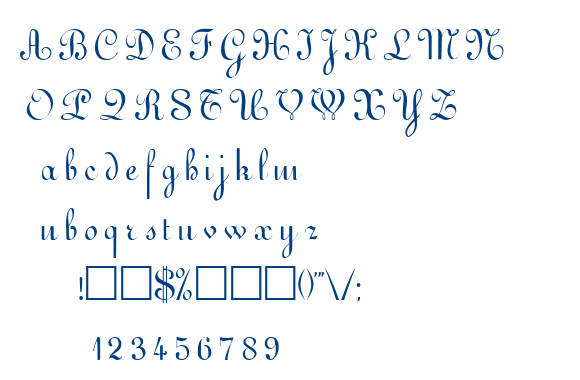 Gessele font