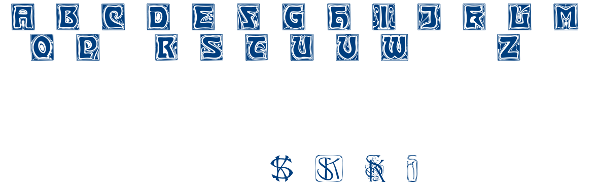 Kinigstein Kaps font