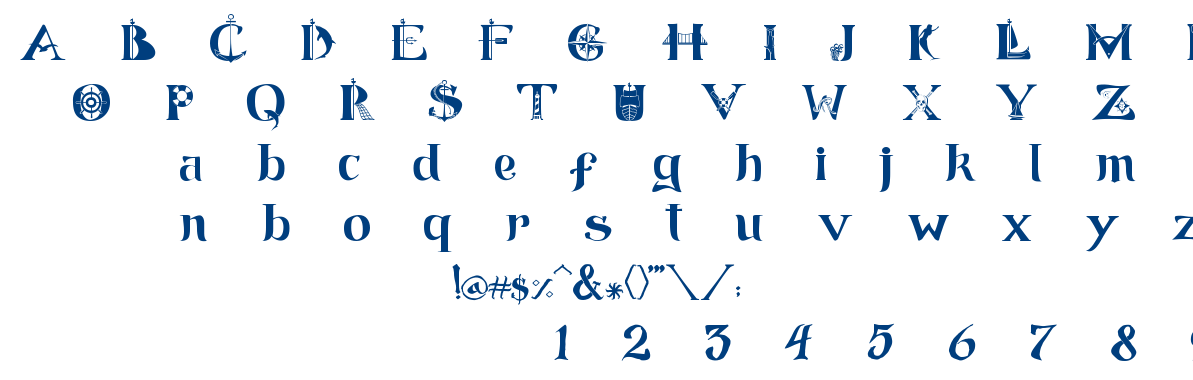 ManicSea font