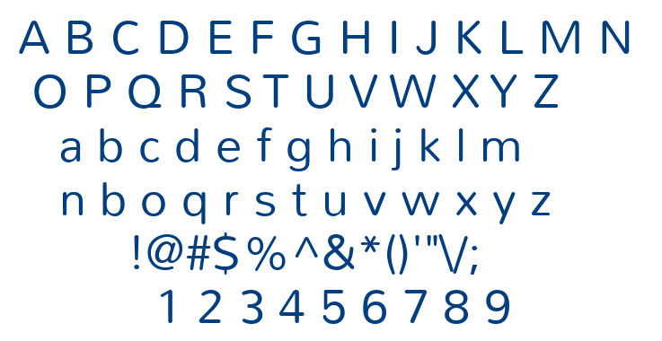 Nunito font