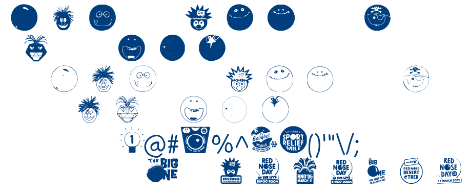 Red Nose Day font