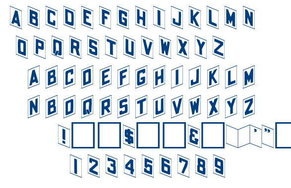 Shohl Fold font