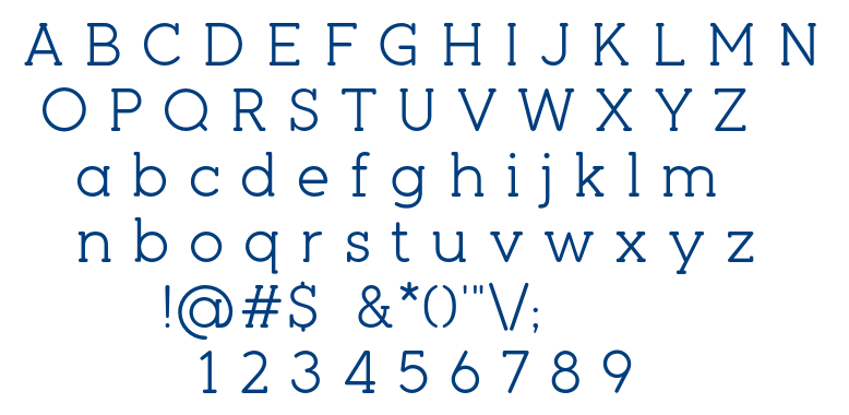 Piron font