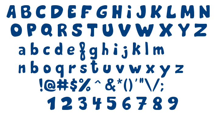 The Kings of the House font