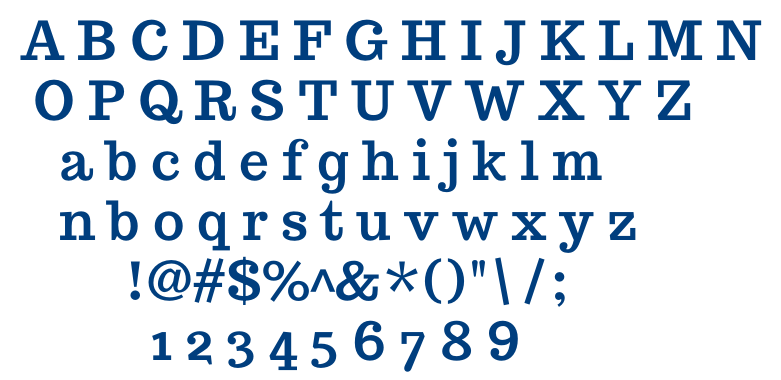Trocchi font