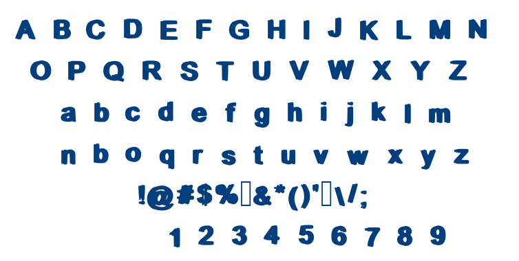 Twins font