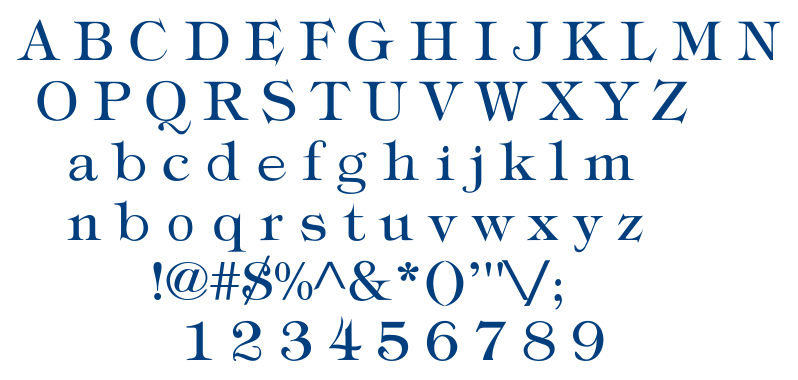 Typography Times font