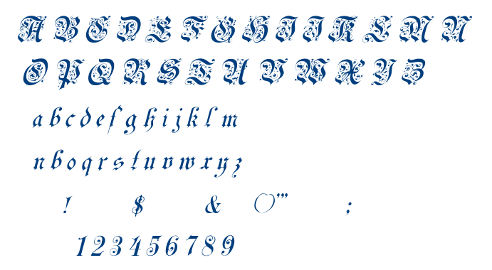 Uechi font