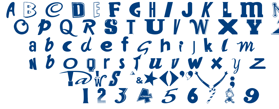 WANT SOME CANDY? font