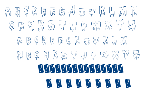 Winter Ice font