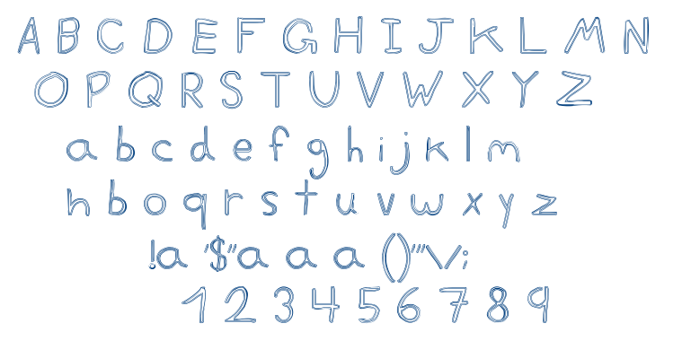 goggles font