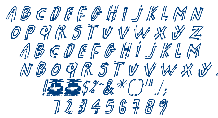 PK Shaman font