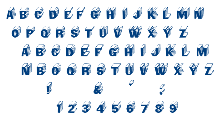 Salter font