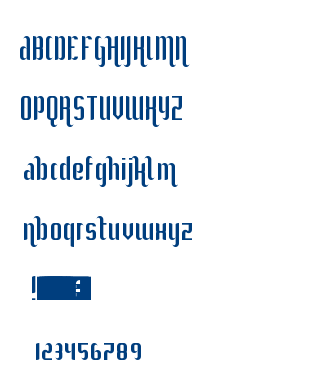 She Curls In The Mist font