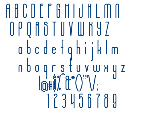 Aposiopesis Condensed font