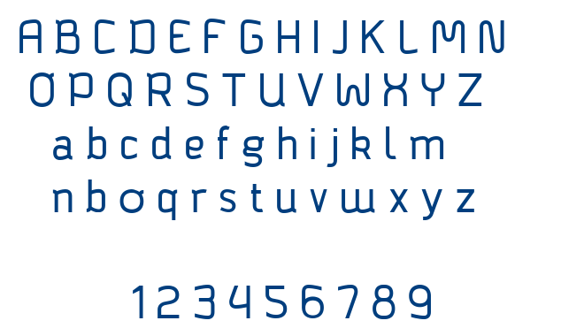 Bagadek font
