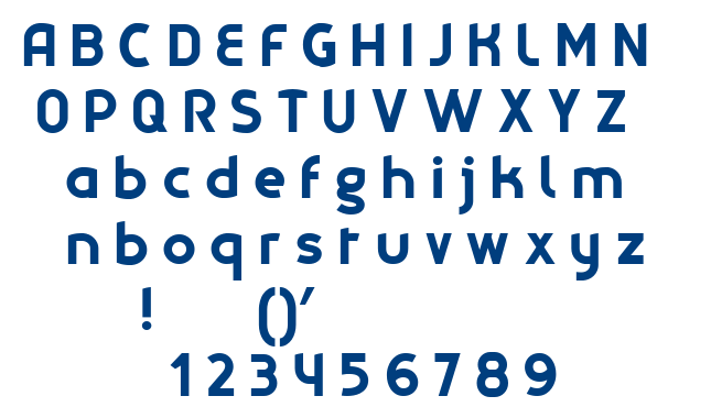 Explora font