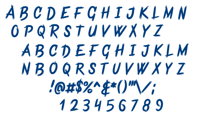 Frankentype font