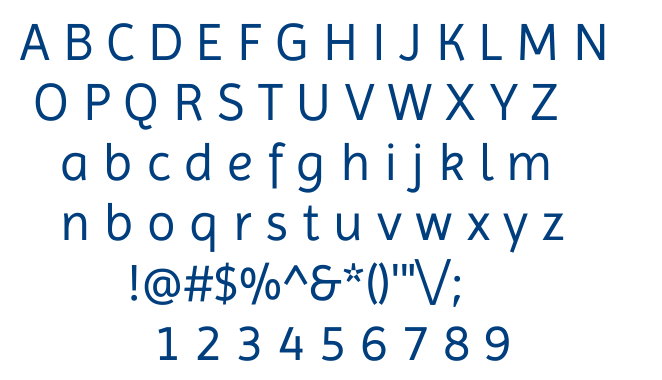 Imprima font