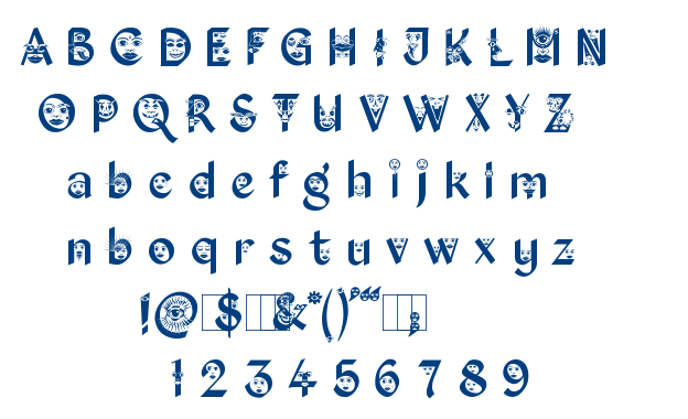 Kingthings Facetype font