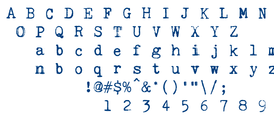 Kingthings Trypewriter 2 font