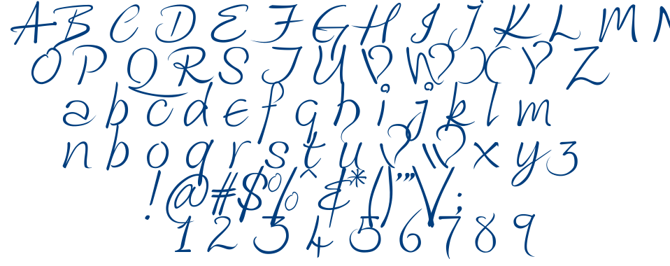 Kingthings Wrote font