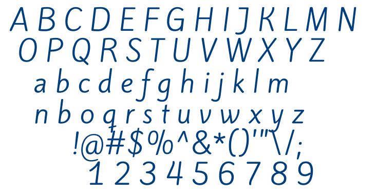 Kite font