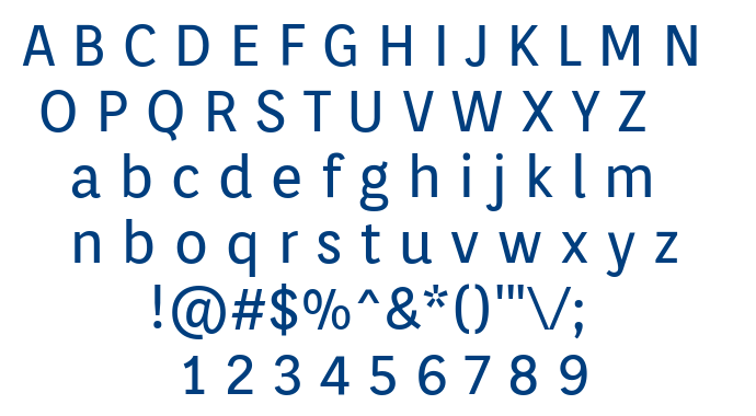 Orienta font