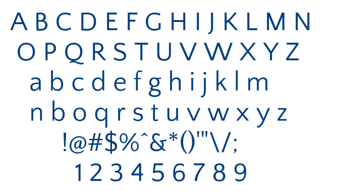 Quattrocento Sans font