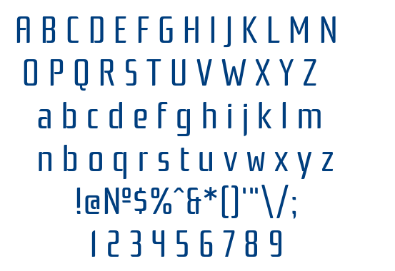 Rationale One font