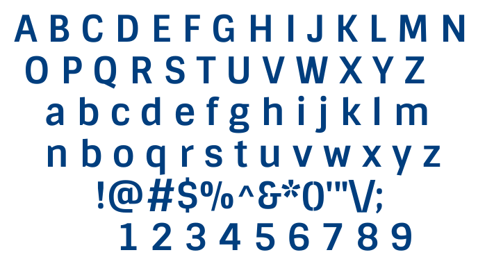 Sintony font