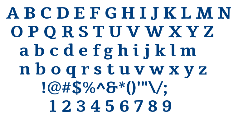 Tienne font