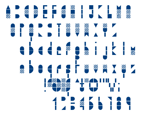 Modulo3 font
