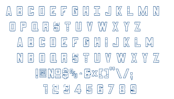 3×5 font