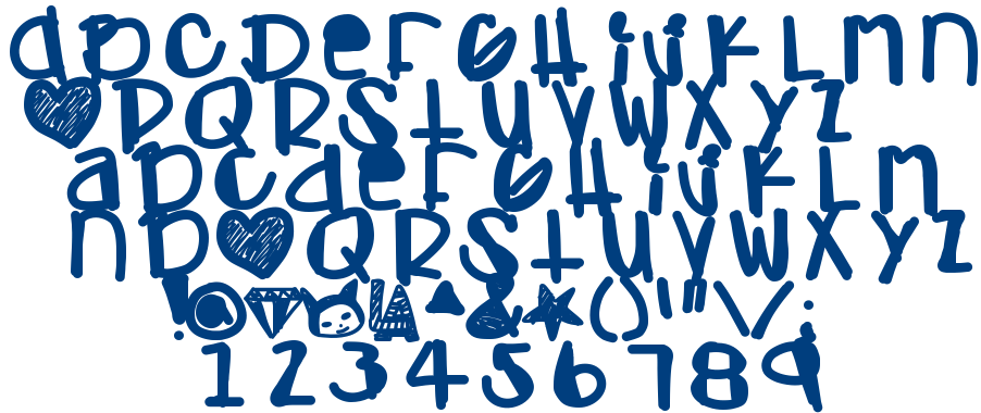 Adamski Hand font