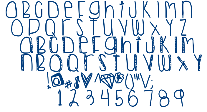 Another Night Out font