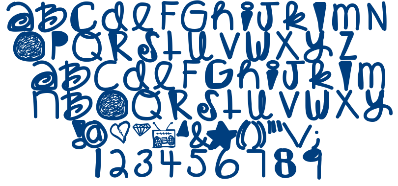 Babaganoosh font