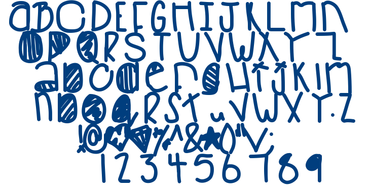 Baboo In Space font