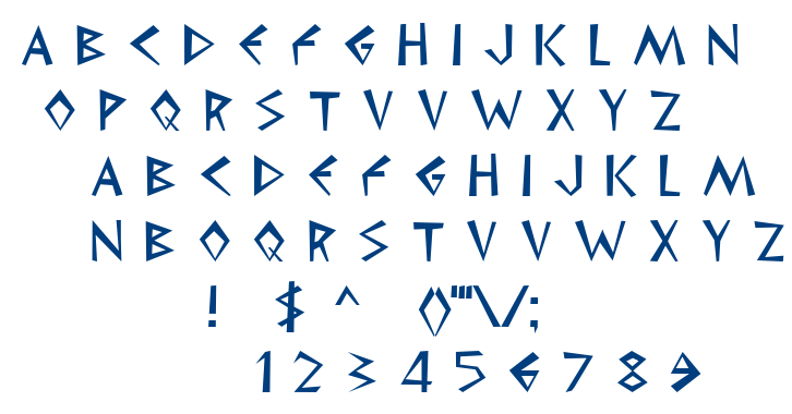 Cleopatra font