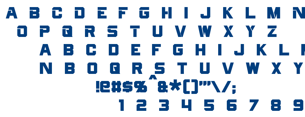 Cyberfall font