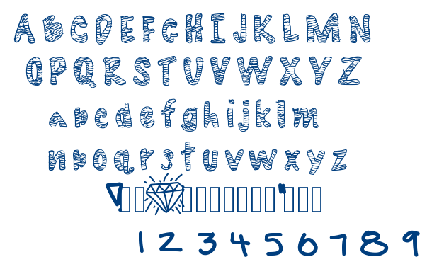 Diamond Life font