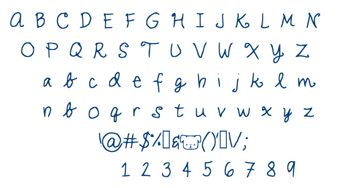 Doodles font