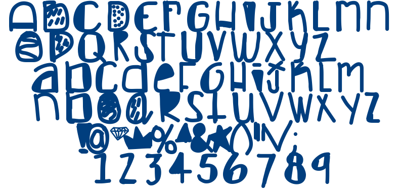 Feelin Like Gold font