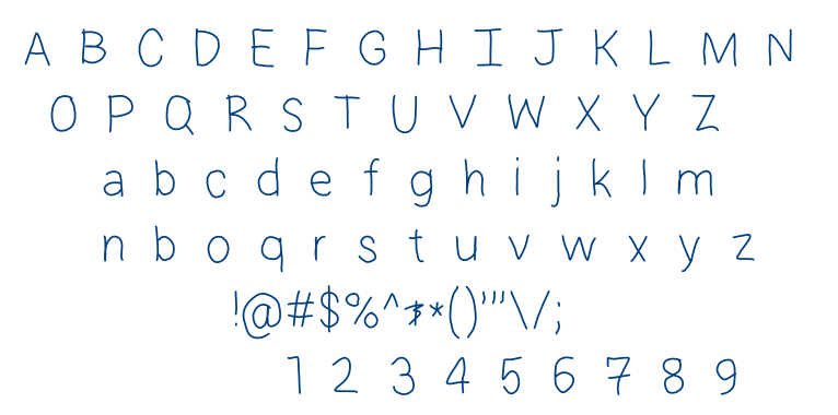 HM Hamelton Hand font
