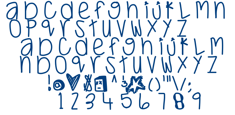 Just Wait And See font