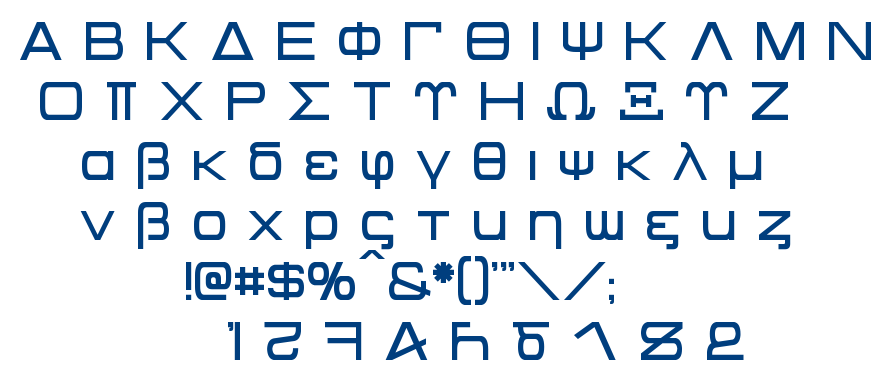 Kentaurus font