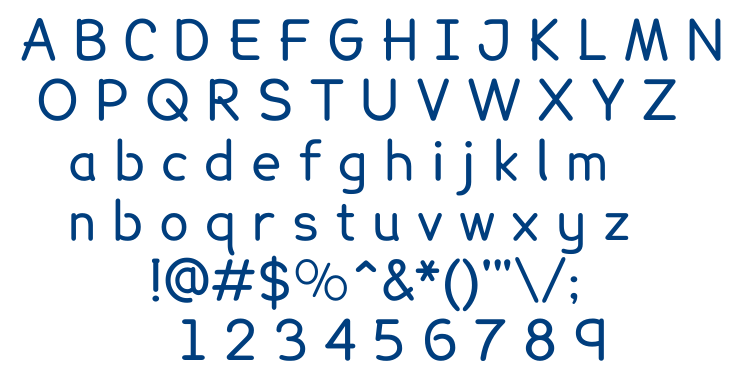 Lexia font